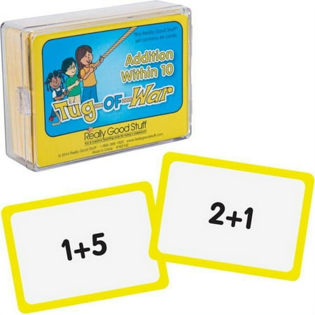 UPC: 0192407029743 | Really Good Tug Of War – Addition Within 10 – 1 deck of 66 cards