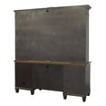 thumbnail image 5 of Martin Furniture Hartford Wood Credenza Office Desk Writing Table Black, 5 of 7