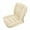 White, variant on HHGBAD Comfortable Winter Seat Cushion, Disassemblable Backrest, Thick Padding, Elastic Support, Office Use, Long Sitting, Non-Slip Design, Easy to Clean