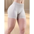 thumbnail image 2 of Molcadas Levantamiento Tope Yoga Pantalones Cortos Motos para Mujer Cintura Alta (gris M), 2 of 8