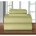 thumbnail image 2 of Elegant Comfort 1500 Series Wrinkle & Fade Resistant Ultra Soft 4-Piece Bed Sheet Set with Deep Pockets, Full Sage/Green, 2 of 4