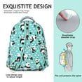 thumbnail image 5 of Watercolor Panda Art Backpack - Artist Designed Bookbag with Paint Splatter Effect, Water Resistant Coating, Art Supplies Storage Pockets Panda Style, 5 of 6