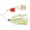 Chartreuse/White/Red, variant on Spro Essential Series Thumper Colorado Indiana Blades