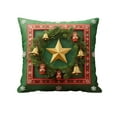 thumbnail image 2 of 17.7x17.7 in Christmas Pillow Covers with Insert, Decorative Pillow Cases with Soft Fabric Hidden Zipper for Sofa Couch Home Decor Seasonal Holiday, AKLJWH, P, 2 of 6