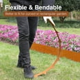 thumbnail image 4 of Pmango 10-Pack Corten Steel Landscape Lawn Edging 6.5 inch Height, Rust Patina Finish Bendable Metal Strips, Hammer-in Edge Border - Yard Pathway Divider, 40 inch Each(33Ft Total), #LYLB65RT-US, 4 of 8