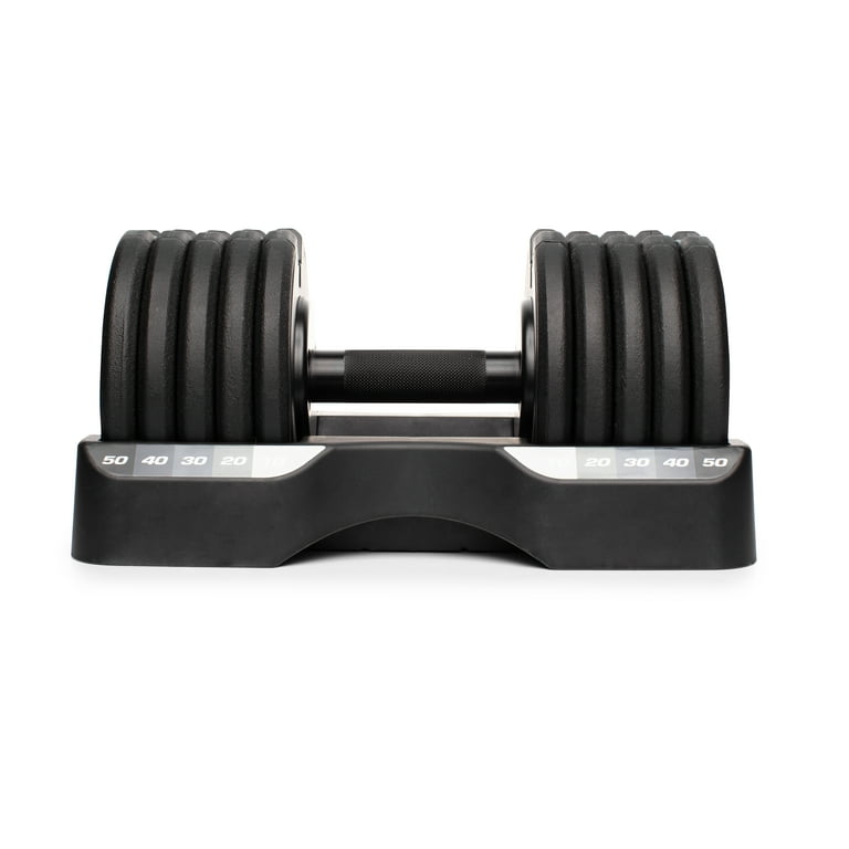 Set of Two ProForm 50 Lb. Adjustable Dumbbells