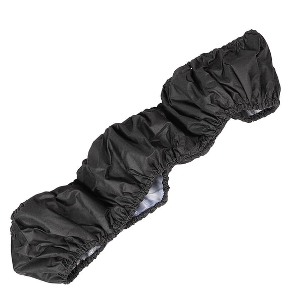 SOPOTUTU Black Trampoline Spring Cover with Oxford Cloth Safety Padding for Outdoor
