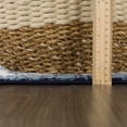 thumbnail image 4 of Hauteloom Billy Living Room, Bedroom Area Rug - Farmhouse - Navy, Blue - 6'7" x 9', 4 of 17