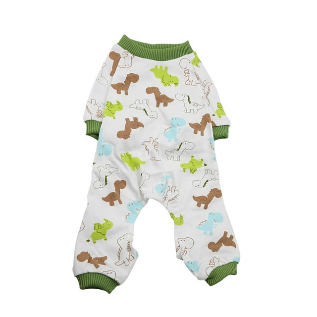 Pyjama pour Animaux de Compagnie Pyjama pour Chien Pyjama de Bande Dessinée pour Chien Pyjama de Coton pour Chien à la Maison Costume Chien Pyjama de Bande Dessinée pour Chien Pyjama pour Chat Petit Animal de Compagnie Coton Vêtements Costume à la Maison