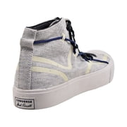 Converse Renew Jack Purcell 170947C Men's Mid White Athletic Sneaker Shoes HS656 (8.5)