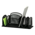 thumbnail image 4 of Deluxe Organizer, 6 Compartments, Steel, 12.5 x 5.25 x 5.25, Black, 4 of 5