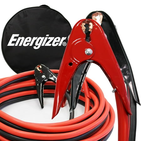 Energizer 2-Gauge 800A Jumper Battery Cables 16 Ft Booster Jump Start