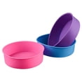 thumbnail image 2 of 3 moldes redondos de silicona para hornear pasteles, moldes decorativos para cupcakes (color aleatorio, 17 cm), 2 of 7