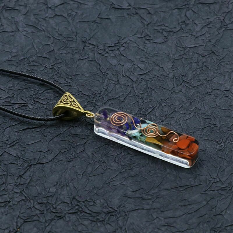 2Pcs 7 Chakra Orgone Energy Generator 
