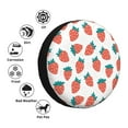 thumbnail image 4 of Rateoe Strawberries Pattern Tire Cover Wheel Protectors Weatherproof Wheel Covers Universal Fit for Trailer Rv SUV Truck Camper Travel Trailers Accessories-15 inch, 4 of 6