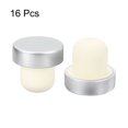 thumbnail image 3 of Uxcell 16Pack T-shaped Stoppers, 0.79inch Cork Wine Stopper Wine Bottle Corks, Silver, 3 of 6