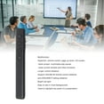 thumbnail image 2 of Wireless Presenter: 2.4GHz Remote With 30m Range  Red Light, PPT  Multimedia Control, 2 of 6