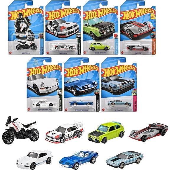 Hot Wheels 1:64 Scale Basic Toy Car or Truck (1 Car, Styles and Colors May Vary, Item May not be Pictured)