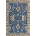 thumbnail image 2 of Addison Rugs Mayfield Premium Machine Washable Traditional Border Navy Rectangle Rug, 5' x 7'6", 2 of 7