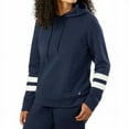 thumbnail image 4 of Nautica Womens Lightweight Pullover Sweatshirt Hoodie (Size XS, Navy), 4 of 4