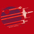 thumbnail image 2 of Mens Star Wars X-wing Starfighter Flyby Sweatshirt, 2 of 4