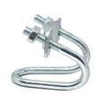 thumbnail image 7 of 10Pcs Crosses Pipe Clamp Double Screw Bolt Horizontal Vertical Connector Metal Steel Pipes Connector Fixator, 7 of 7
