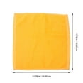 thumbnail image 2 of ETHZZLE 12Pcs Yellow Cotton Washcloths Absorbent Towels Multipurpose Hand and Face Towels for Home, 2 of 4