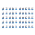 thumbnail image 4 of 100 Pcs Variable Resistor 10 Values 500R To 1M RM065 Blue White Trimmer Potentiometer Assortment Kit, 4 of 8