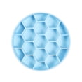 thumbnail image 1 of Suction Cup Non Slip Anti Gulping Dish Puppy Lick Mat Pet Supplies Dog Bowl Feeding Bowl Slow Feeder BLUE 21CM, 1 of 1