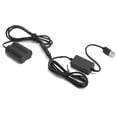 thumbnail image 1 of Batería simulada N con cable USB, batería simulada NPW235, batería simulada de CC para Fujifilm X GF, acoplador USB-CC, batería simulada de grado profesional, 1 of 12