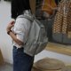 thumbnail image 5 of Bolsa Moda mujer de gran capacidad estilo preppy escuela mochila de color sólido JShteea Para Estrenar, 5 of 8