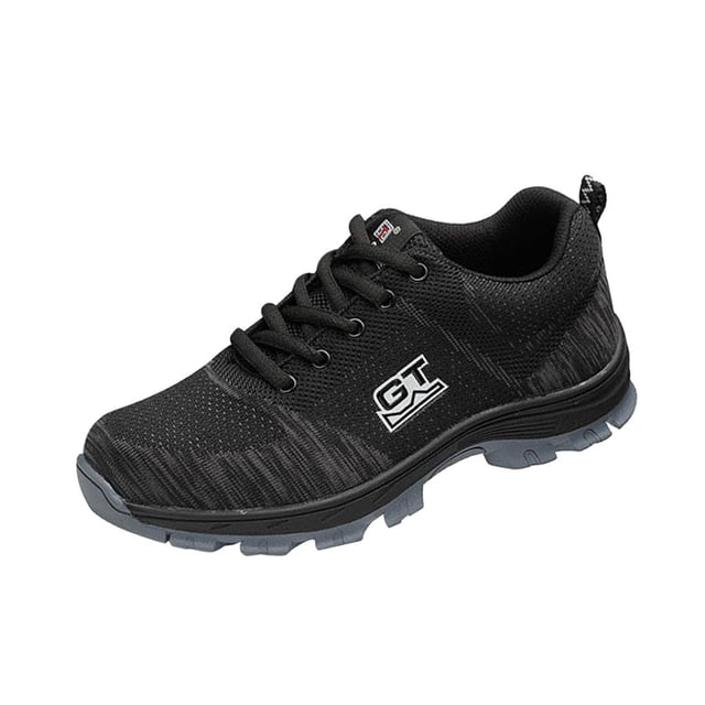 Zapatos de seguridad unisex, botas de trabajo para hombres, botas con punta de acero, para construcción industrial, anti-rotura, seguridad (9 tamaños) UE 44 EE. UU. 10 Reino Unido 9.5 Baoblaze Zapatos de seguridad para hombres