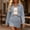 Light Blue, variant on Sentmoon 2 Piece Outfits for Women Set, Fringe Western Style Top with Pants, Cowgirl Casual Suit for Party S-2XL