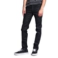 thumbnail image 2 of Victorious Men's Skinny Slim Fit Stretch Raw Denim Jeans - Multiple Colors & Sizes, 2 of 6