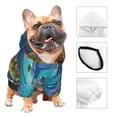 thumbnail image 4 of Bingfone Sea World Dog Clothes Hoodie, Pet Winter Coat,Puppy Sweatshirts For Small Dogs Boy Girl,Suitable For All Breeds-Small, 4 of 9