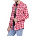 thumbnail image 5 of Camisa Vaquera Wrangler Hombre Western Fashion W10 rojo CH, 5 of 5