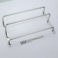 thumbnail image 6 of Xilee  Towel Bars Freely Retractable 12.6 inche Stainless Steel 304 Bath Towel Rack Strong  Adhesive Bathroom Wall-mounting Free mounting Hole-Installing washroom Kitchen Space Saving, 6 of 7