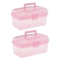 thumbnail image 1 of Organizador Portátil Multiusos de Plástico con Mango SM SunniMix Caja de almacenamiento de plástico, 1 of 8