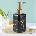 thumbnail image 5 of Marble Texture Soap Dispenser Bottle Ceramic for Restaurant Bathroom Accessories, 5 of 8