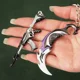 thumbnail image 3 of Llavero con arma Valorant Reaver Karambit Vandal Prime Champions Skins Espada samurái Navaja de bolsillo Modelo de arma Regalos Juguetes para niños, 3 of 5