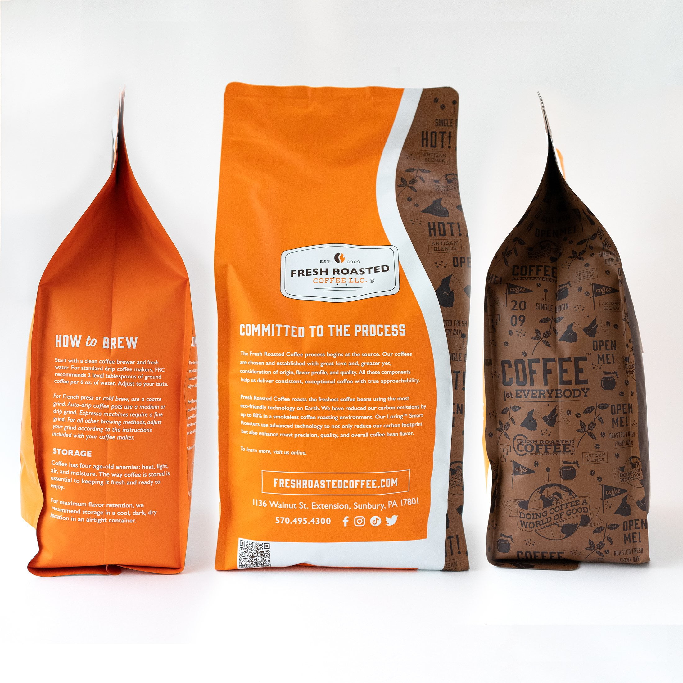 Fresh Roasted Coffee, Colombian Water-Process Decaf Coffee, Medium Roast, Drip Ground, 32 oz 2 lbs