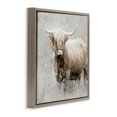 thumbnail image 3 of Stupell Industries Rustic Lodge Subtle Longhorn Cattle Brown Floating Frame Canvas Art, 18 x 18, by Danita Delimont, 3 of 8
