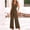Brown, variant on Sentmoon Beach Rompers for Women Cute Overalls for Women Sleeveless V Neck Solid Color Regular Fit Travel Jumpsuits for Women Summer for Beach and Vacation