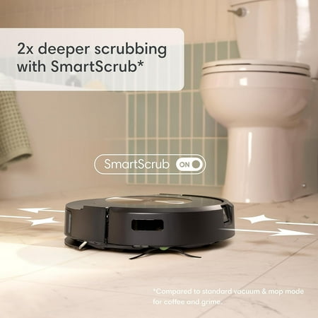 iRobot Roomba Combo j9+ Self-Emptying & Auto-Fill Robot Vacuum & Mop - Black