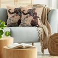 thumbnail image 5 of Ambesonne Modern Throw Pillow Cover 2 Pack, Circle with Women Image, 16", Sand Brown Seal Brown, 5 of 5