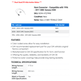thumbnail image 2 of Horn Connector - Compatible with 1996 - 2011 GMC Savana 2500 - AC Delco, 2 of 2