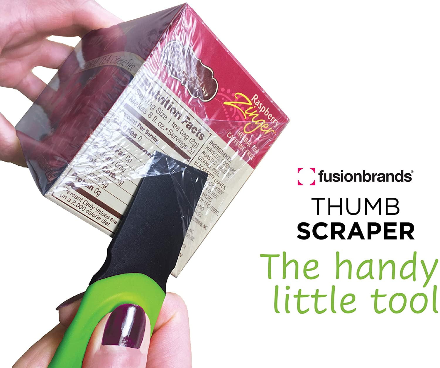 Thumb Scraper Scraper with Silicone Thumb Grip ONE UNIT 