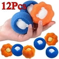 thumbnail image 1 of Pet Hair Remover,Laundry Hair Removal Tool,Reusable Clothes Washer Dryer,Hair Catcher Non-Toxic Sponge(12Pcs,Blue & Orange), 1 of 7