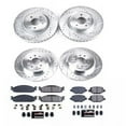 thumbnail image 2 of PowerStop Front and Rear Z23 Evolution Sport Carbon-Fiber Ceramic Brake Pad and Drilled & Slotted Rotor Kit Fits: LINCOLN Select Models K8970, 2 of 7
