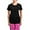 With Pink Pant, variant on CafePress - Cetic Round Dogs Black Women's Dark Pajamas - Women's Short Sleeve Print T-Shirt and Pants Dark Cotton Pajama Set